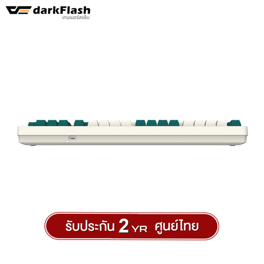 คีย์บอร์ดเกมมิ่ง DarkFlash DF98 Tri-Mod(Wired+2.4G+BT) Gasket RGB Mechanical keyboard Yellow Switch รับประกัน 2 ปี