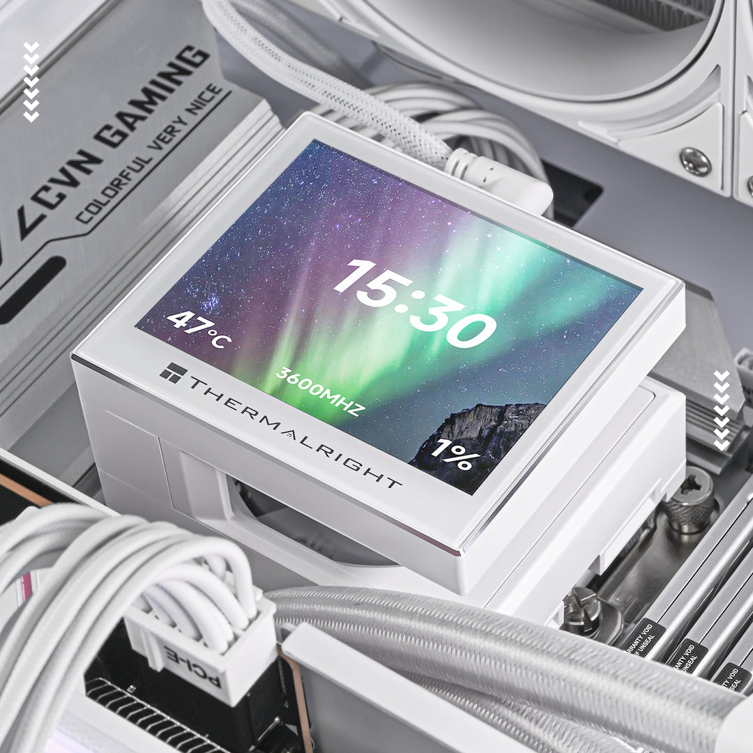 ชุดน้ำระบบปิด ThermalRight Stream Vision LCD 360 Argb Liquid Cooler รับประกัน 5 ปี