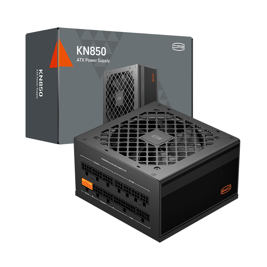 อุปกรณ์จ่ายไฟ CPS KN Series 80Plus Gold Full Modular ATX3.1+PCIE 5.1 Power Supply รับประกัน 5 ปี