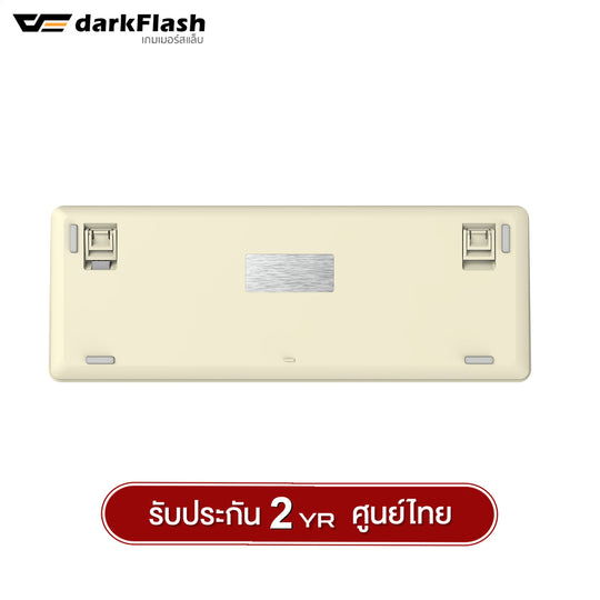 คีย์บอร์ดเกมมิ่ง DarkFlash DF98 Tri-Mod(Wired+2.4G+BT) Gasket RGB Mechanical keyboard Yellow Switch รับประกัน 2 ปี