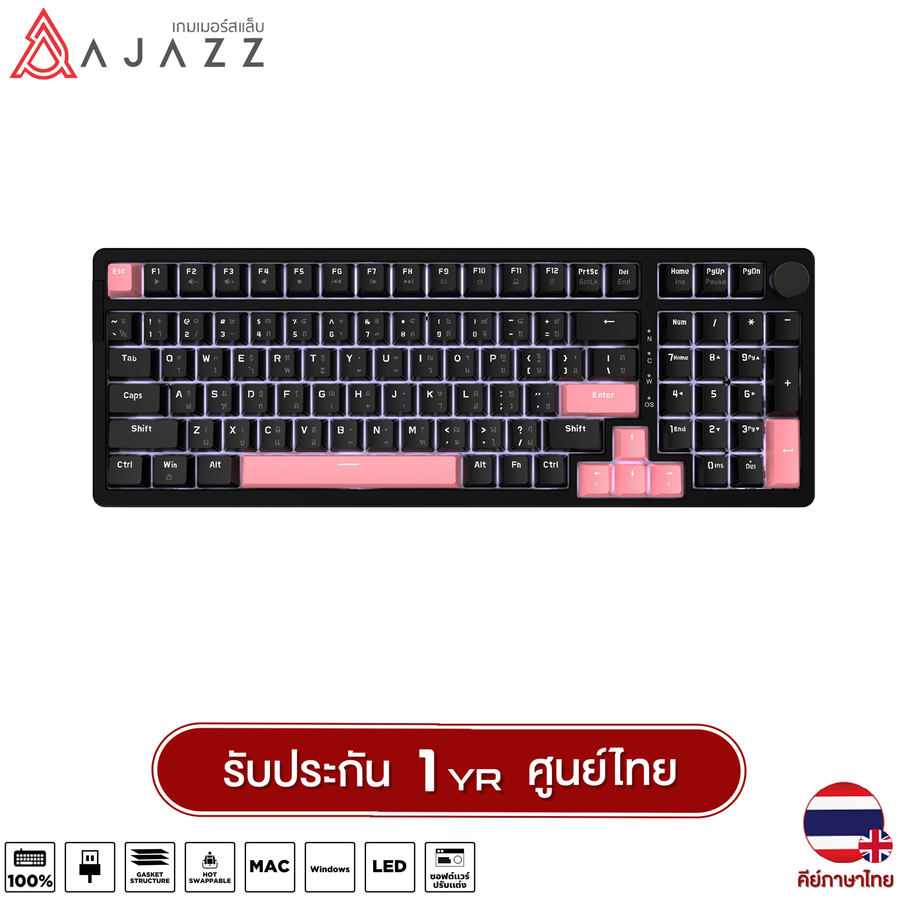 Ajazz AK992 – Gamers Lab TH