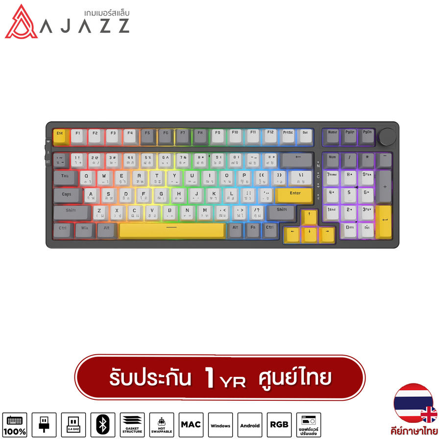 Ajazz AK992 – Gamers Lab TH