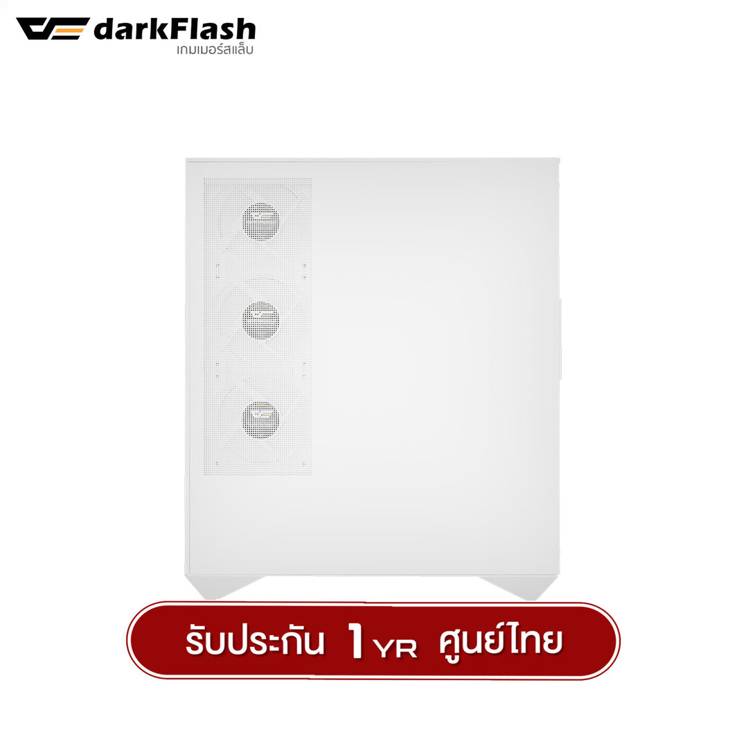เคสคอมพิวเเตอร์ DarkFlash DY460 ATX Tempered Glass ARGB Gaming Case with INF34 ARGB Fan X4 รับประกัน 1 ปี