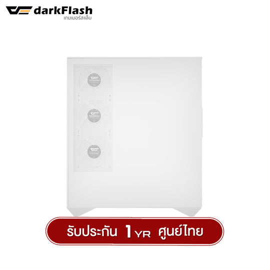 เคสคอมพิวเเตอร์ DarkFlash DY460 ATX Tempered Glass ARGB Gaming Case with INF34 ARGB Fan X4 รับประกัน 1 ปี