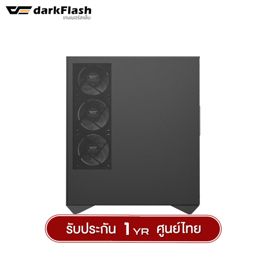 เคสคอมพิวเเตอร์ DarkFlash DY460 ATX Tempered Glass ARGB Gaming Case with INF34 ARGB Fan X4 รับประกัน 1 ปี