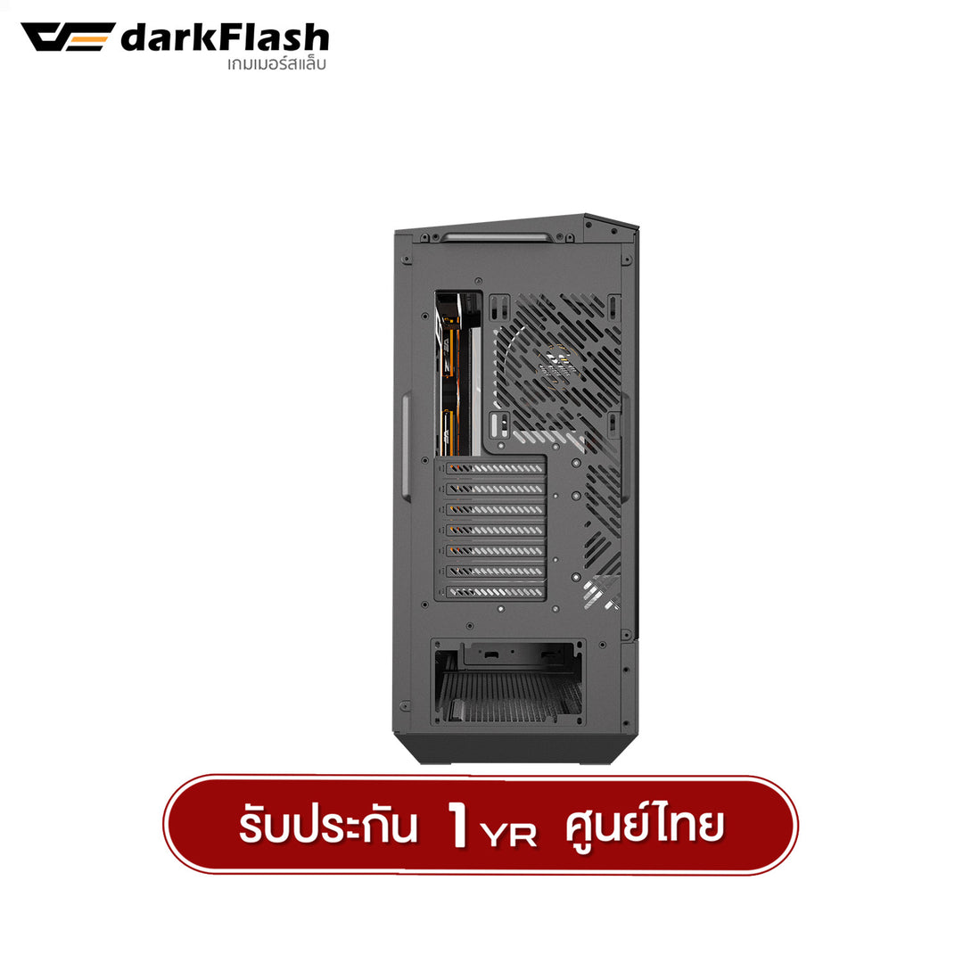 เคสคอมพิวเเตอร์ DarkFlash DY460 ATX Tempered Glass ARGB Gaming Case with INF34 ARGB Fan X4 รับประกัน 1 ปี