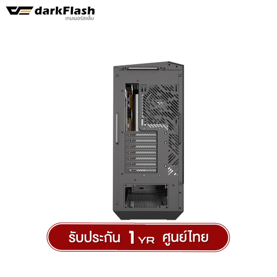 เคสคอมพิวเเตอร์ DarkFlash DY460 ATX Tempered Glass ARGB Gaming Case with INF34 ARGB Fan X4 รับประกัน 1 ปี